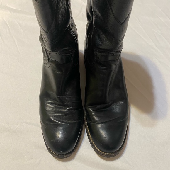 JUSTIN BLACK BOOTS! - Picture 7 of 8